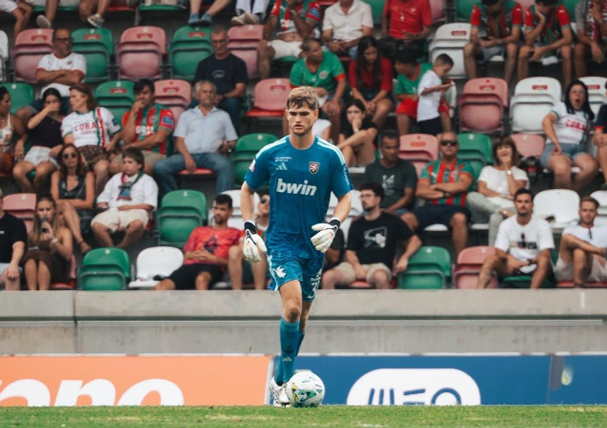 André Gomes foi titular diante do Marítimo - Foto: Casa Pia