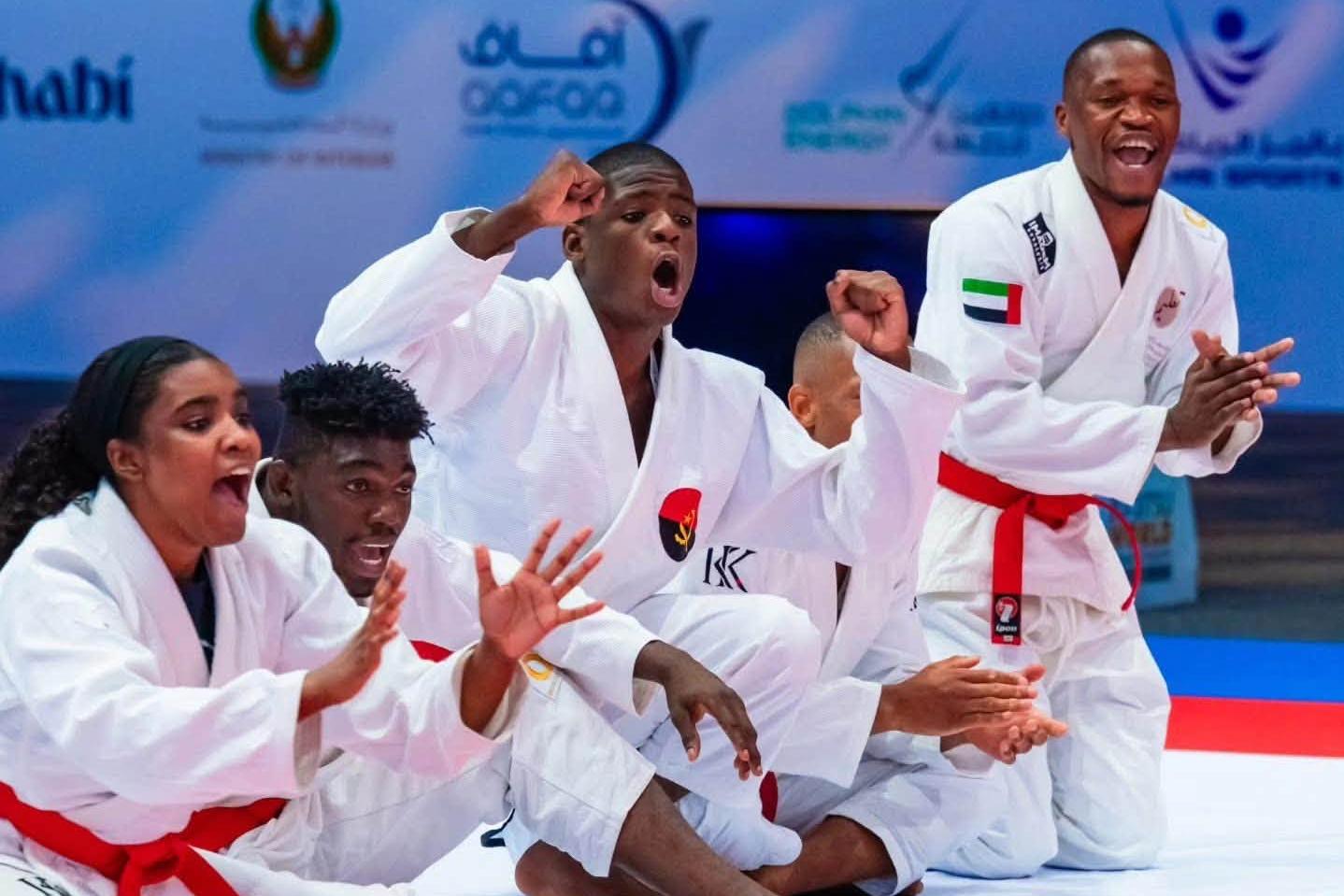 Seleção angolana de Jiu-Jitsu (DR)