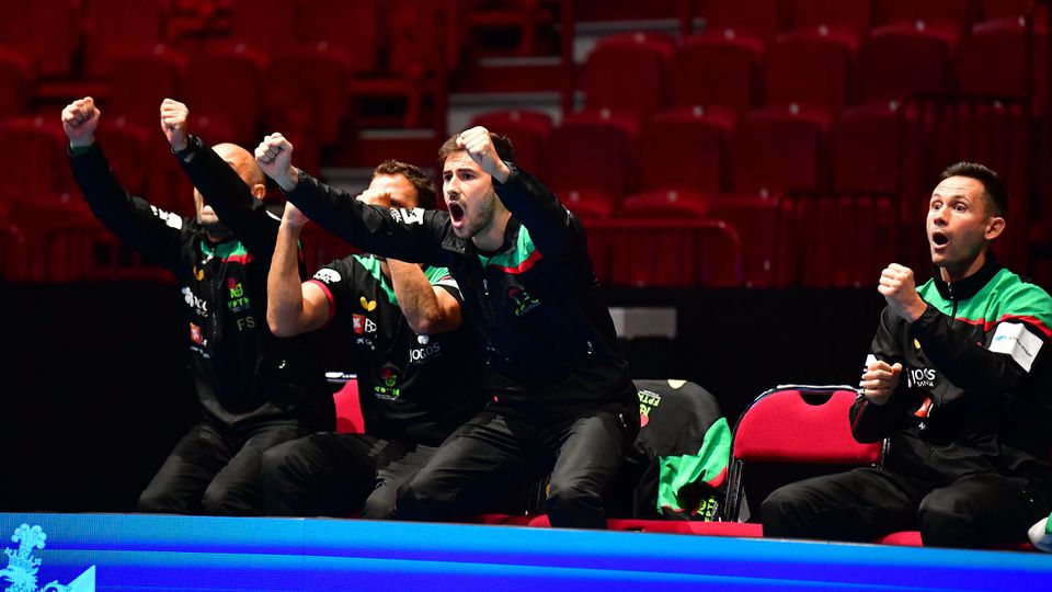 Portugal nos oitavos de final do Europeu de ténis de mesa