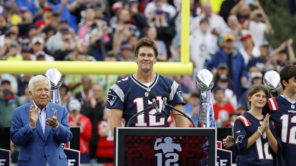 A impressionante homenagem dos Patriots a Tom Brady