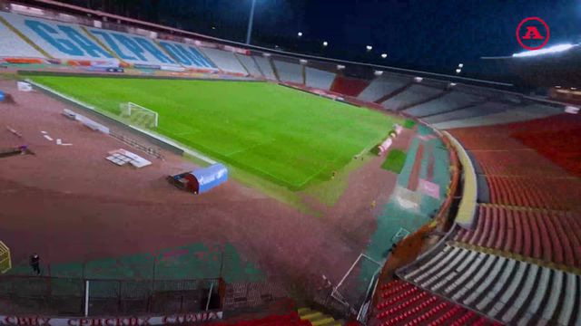 As espetaculares imagens aéreas do estádio onde o Benfica se estreará na Champions
