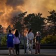Incêndio lavra a 10 km do Benfica Campus