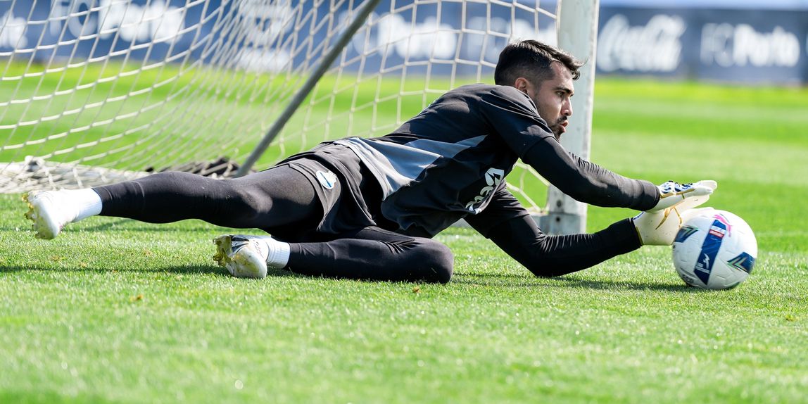 Diogo Costa já se treinou no Olival - Foto: FC PORTO