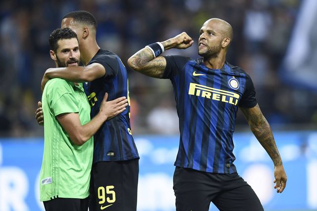 Felipe Melo com a camisola do Inter (IMAGO)