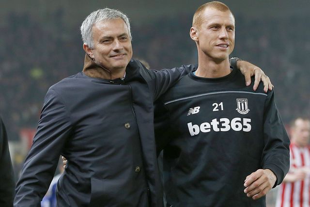José Mourinho e Steve Sidwell