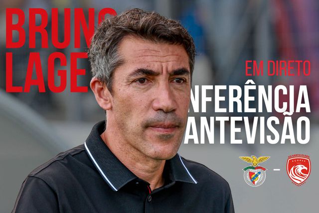 Acompanhe a conferência de Imprensa de Bruno Lage