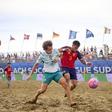Portugal falha meias-finais da Liga Europeia de futebol de praia após derrota com Espanha