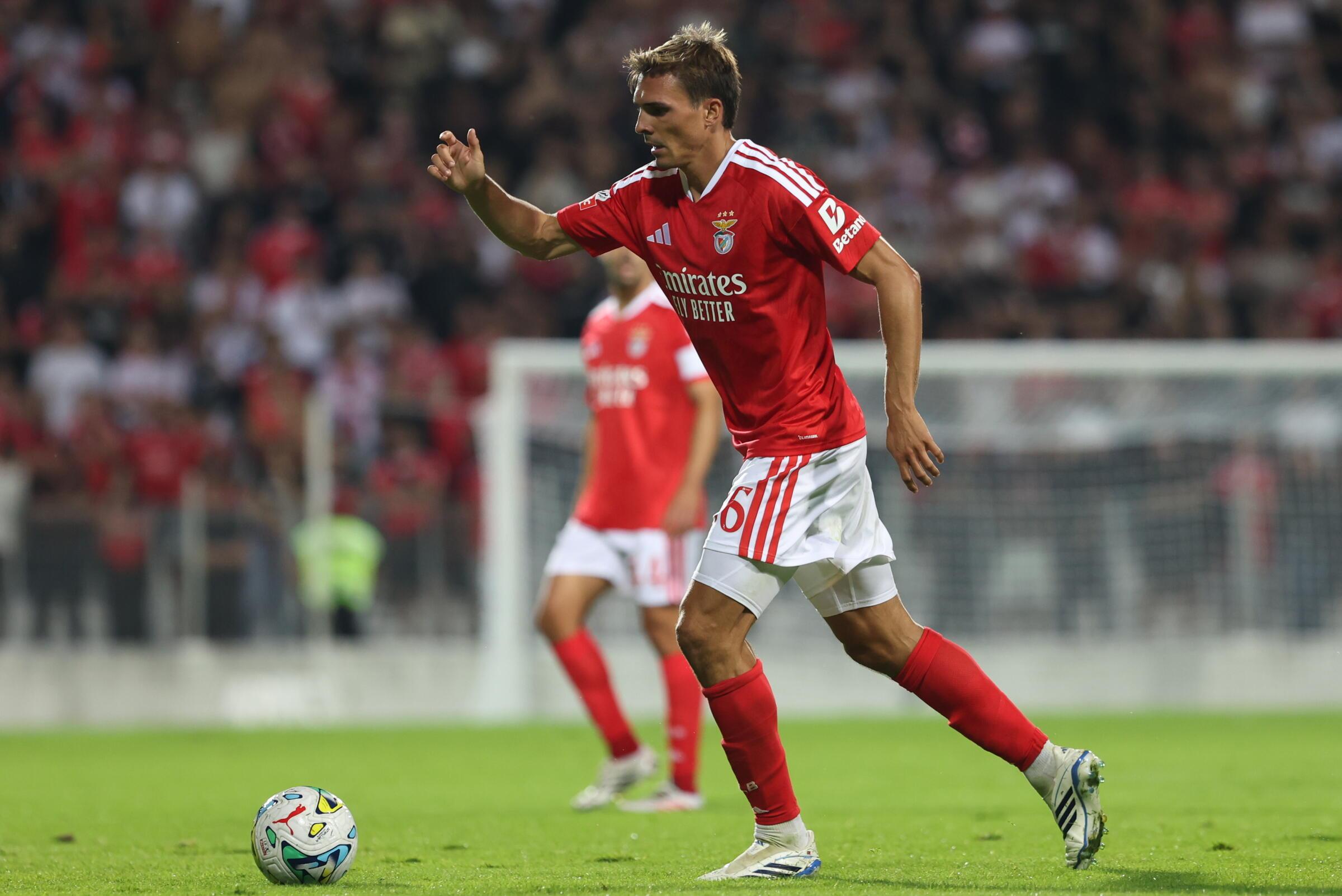 João Palhinha teve impacto imediato na equipa do Benfica - foto: Catarina Morais/Kapta+