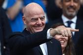 Infantino joga muito do seu prestígio nas próximas eleições da FIFA, em marco. Marrocos sabe-o — Foto: IMAGO
