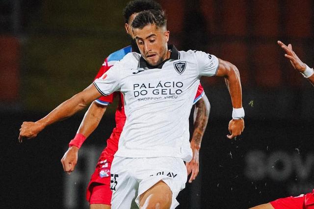 Tomás Silva em jogo da Taça de Portugal contra o Gil Vicente, no ano passado - Foto - Académico de Viseu