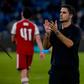 Arteta guiou o Arsenal à vitória em Nápoles