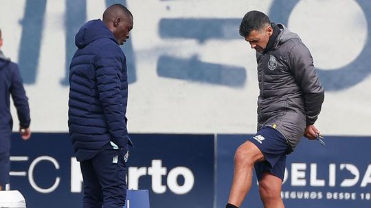 Pepe e Zaidu em tratamento no regresso aos treinos do FC Porto