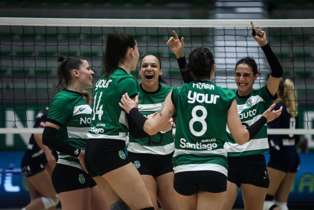 Voleibol: Leoas brilham na Europa