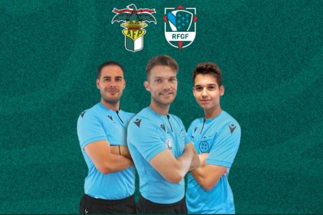 Histórico: jogo da AF Porto com trio de arbitragem galego
