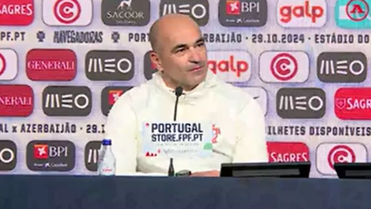 Roberto Martínez: «É muito importante criar competitividade nova»