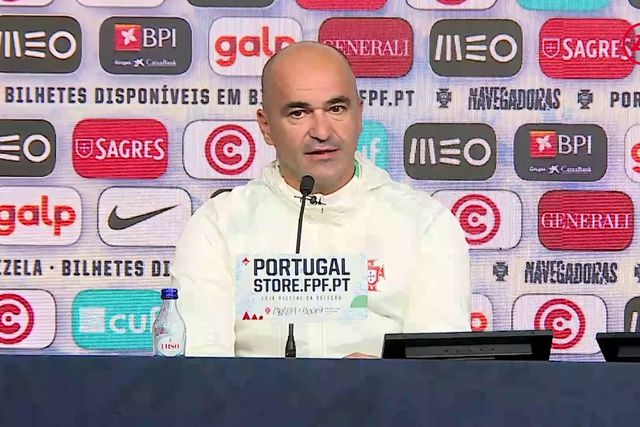 Roberto Martínez: «Tomás Araújo não tem o mesmo perfil que o Gonçalo Inácio»