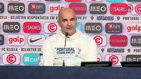 Roberto Martínez: «Tomás Araújo não tem o mesmo perfil que o Gonçalo Inácio»