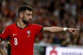Bruno Fernandes vai fazer o 50.º jogo da temporada esta quinta-feira, em Copenhaga, frente à Noruega (Foto: IMAGO)