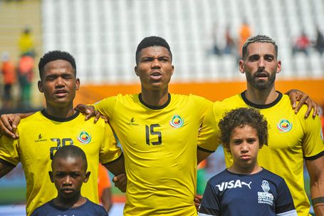 Jogadores de Moçambique