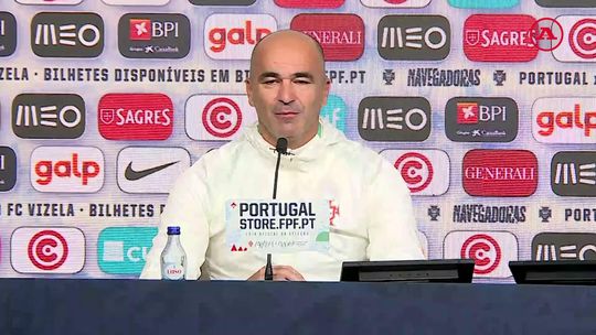 Roberto Martínez: «Queremos continuar com os bons resultados fora de casa»