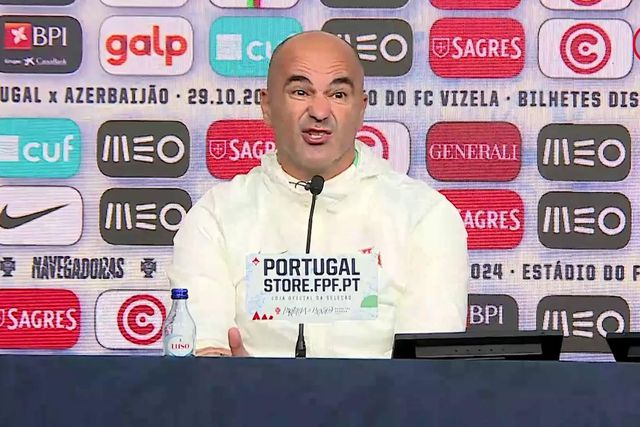 Roberto Martínez comenta sobrecarga de jogos