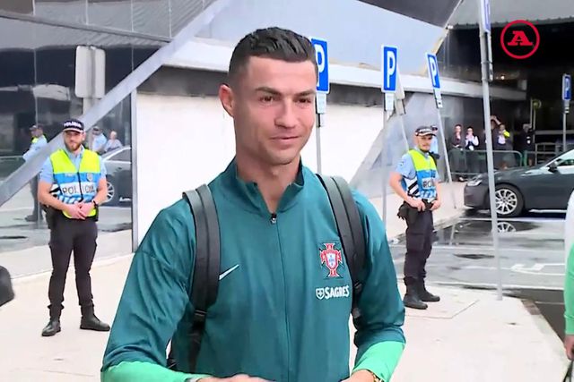 Cristiano Ronaldo à partida: «É sempre muito importante ter este apoio»
