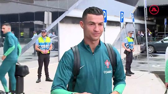 Cristiano Ronaldo à partida: «É sempre muito importante ter este apoio»