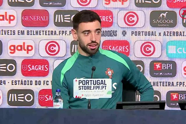 Bruno Fernandes elogia o Sporting e Rúben Amorim