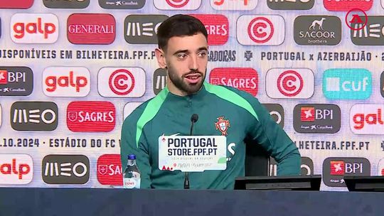 Bruno Fernandes elogia o Sporting e Rúben Amorim