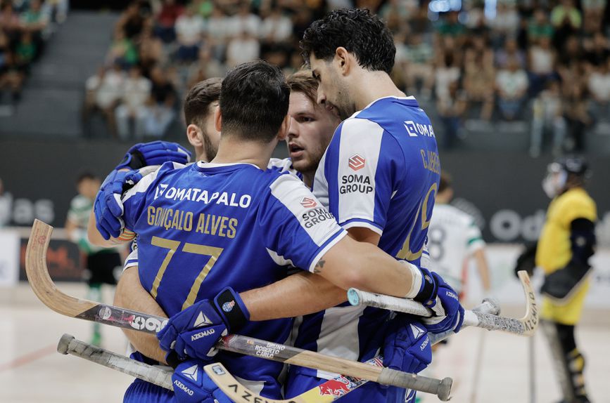 Equipa de hóquei em patins do FC Porto (Foto FPP)