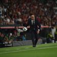 Roberto Martínez, selecionador nacional, no banco de Portugal - Foto: Miguel Nunes