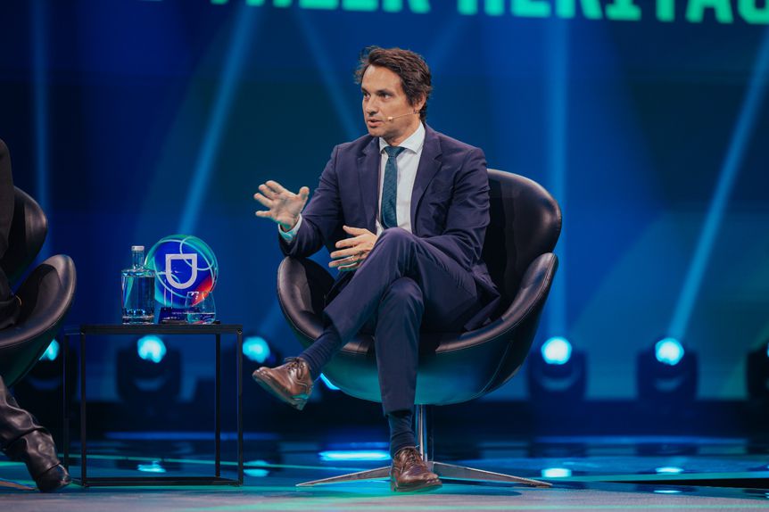 André Bernardo, vice-presidente do Sporting, abordou plano estratégico do clube - Foto Portugal Football Summit