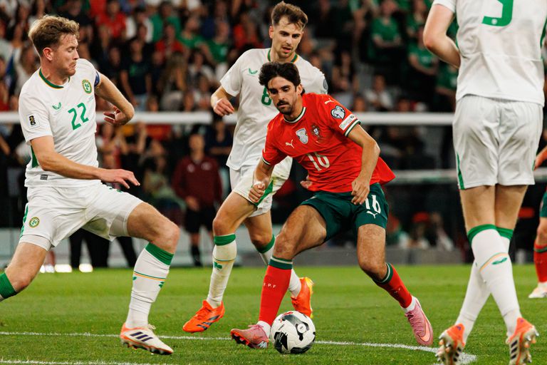 Trincão fez a assistência para o golo de Rúben Neves, que deu a vitória a Portugal - FOTO:IMAGO