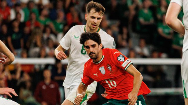 Trincão fez a assistência para o golo de Rúben Neves, que deu a vitória a Portugal - FOTO:IMAGO