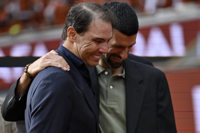 Rafael Nadal e Novak Djokovic