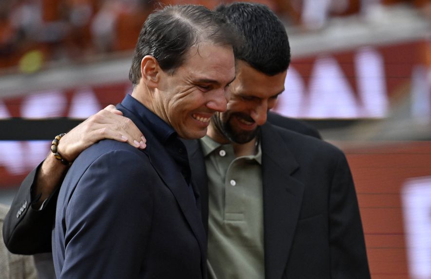 Rafael Nadal e Novak Djokovic