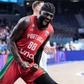 Neemias Queta, jogador da Seleção Nacional de basquetebol, no Eurobasket 2025, onde Portugal participou - Foto: Imago