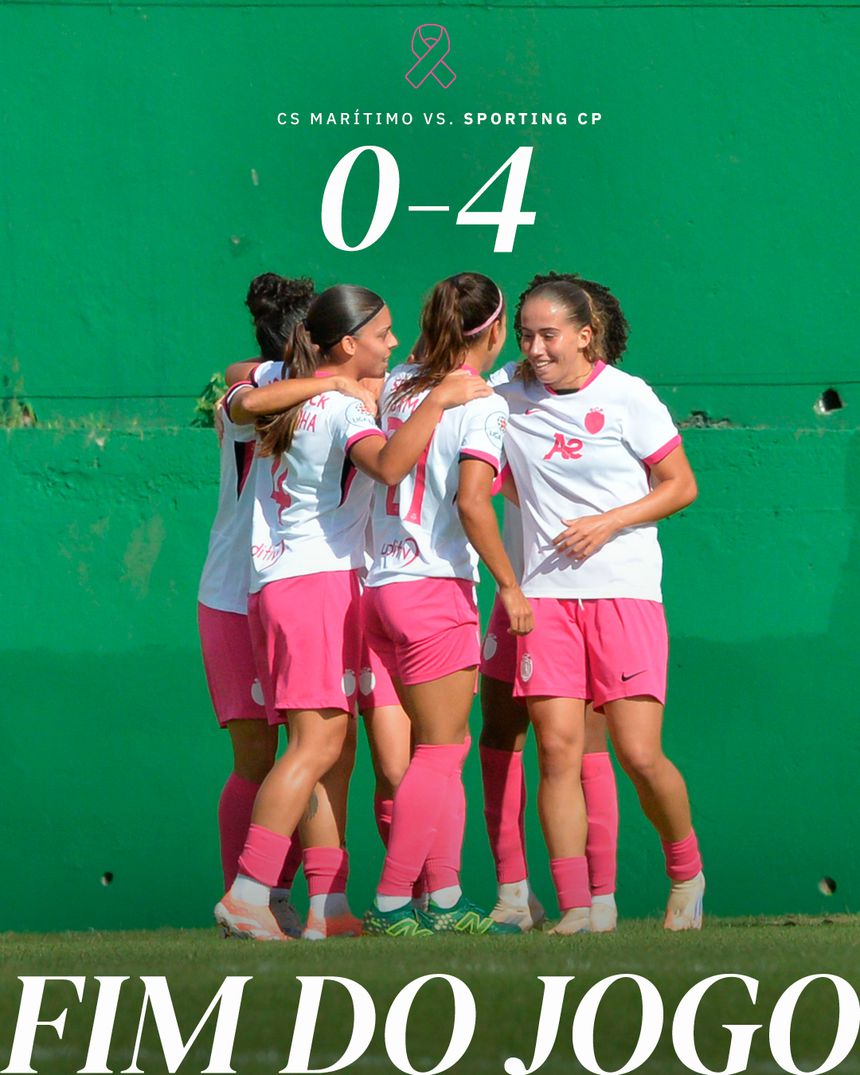 Brittany Raphino fez três golos e resolveu o jogo. Foto: Sporting Cp