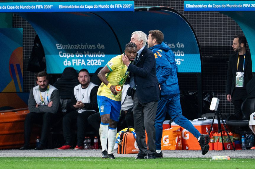 Vinícius Jr. diz que Carlo Ancelotti é o melhor treinador que já teve - FOTO:imago