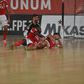 O Benfica superiorizou-se ao Sporting no dérbi pela primeira volta da fase regular da Liga de futsal - Foto: Miguel Nunes