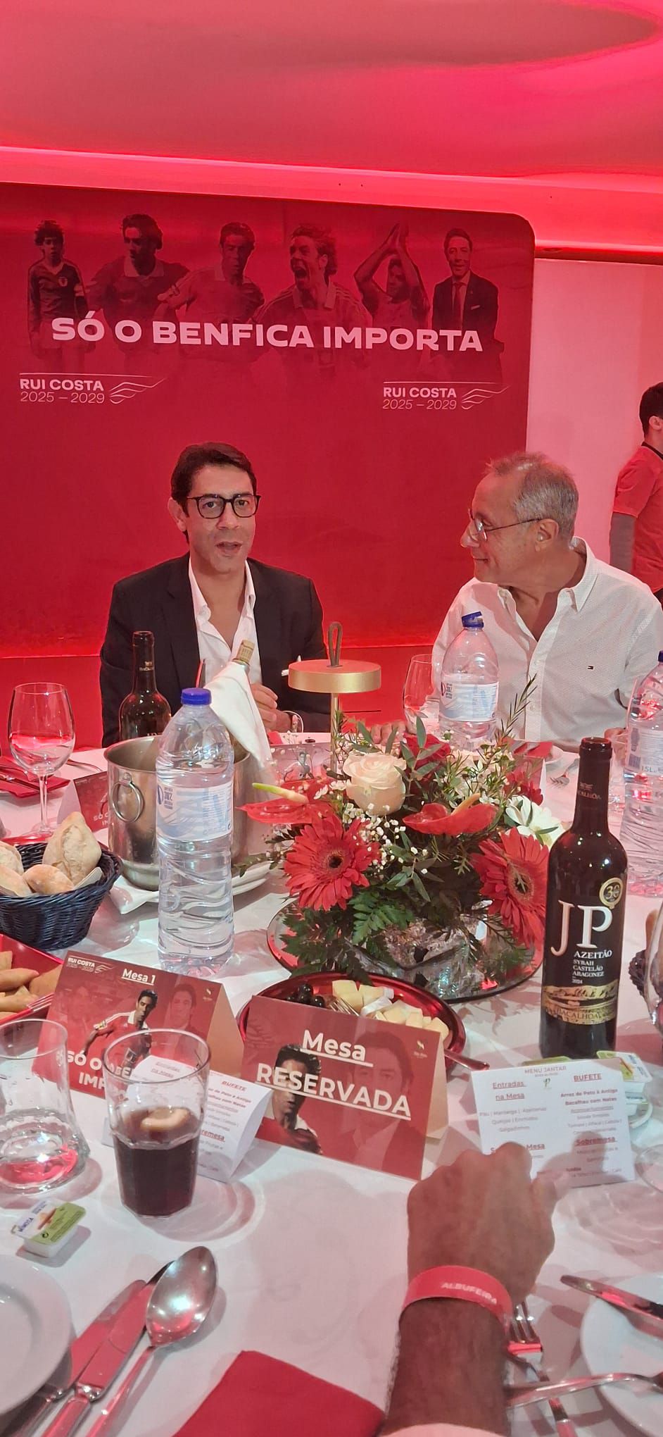 Rui Costa em jantar de campanha