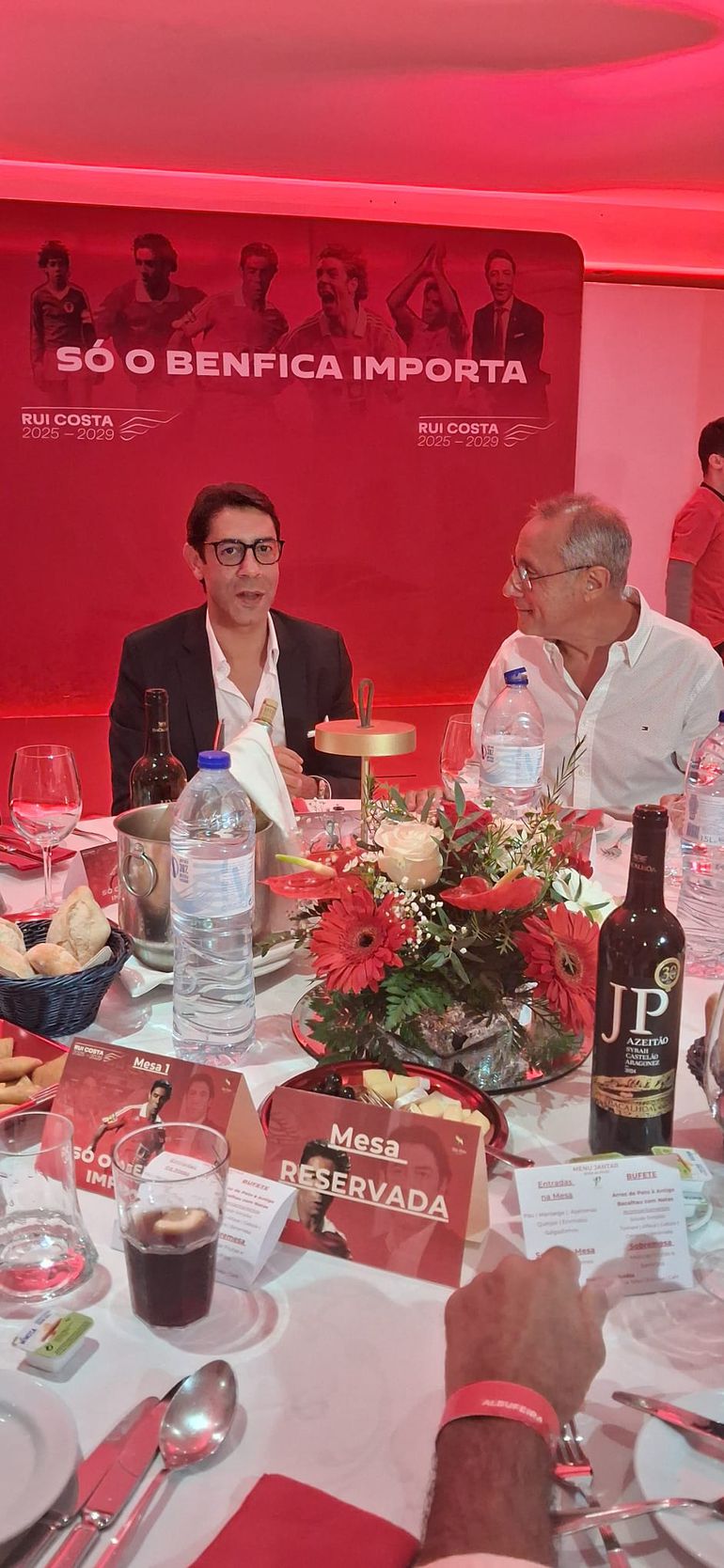 Rui Costa em jantar de campanha