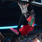 O jogador Neemias Queta, jogador da Seleção Nacional de basquetebol, no Eurobasket 2025