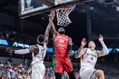 O jogador Neemias Queta, jogador da Seleção Nacional de basquetebol, no Eurobasket 2025, onde Portugal participou. IMAGO