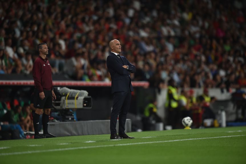 Roberto Martínez mostrou-se satisfeito com a vitória frente à Irlanda. Foto: Miguel Nunes