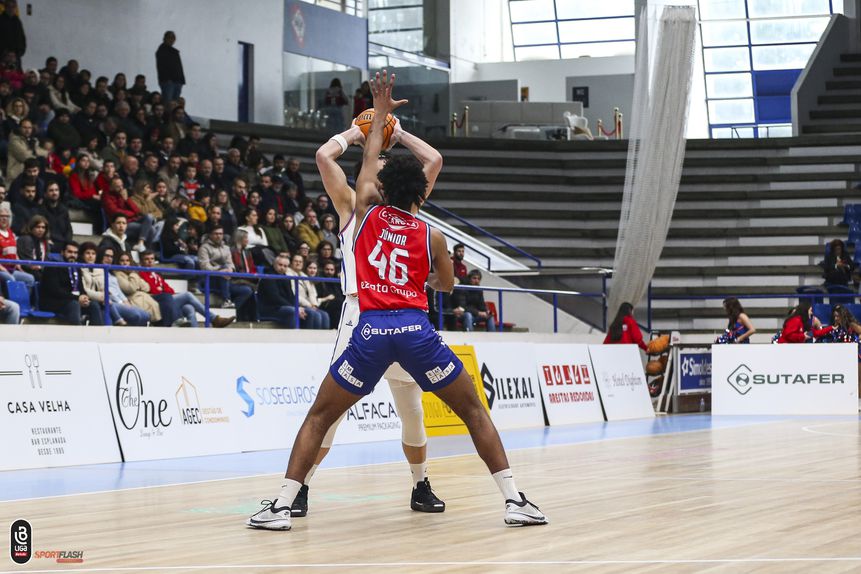 Oliveirense dominou jogo com o FC Porto da segunda jornda da Liga Betclic. Foto FPB