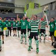 Sporting celebra a conquista da Supertaça frente ao FC Porto