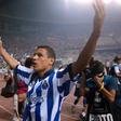 Derlei foi rei de La Cartuja na final da Taça UEFA, em maio de 2003 — Foto: A BOLA