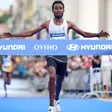 Zerihun Adugna Abdeta foi o mais rápido da corrida masculina - Foto Rui Minderico/Lusa