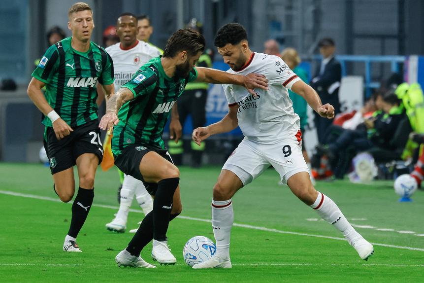Gonçalo Ramos em ação frente ao Sassuolo